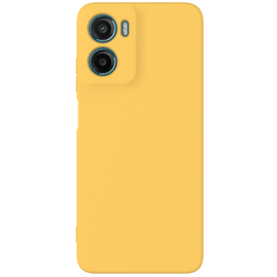 Motorola Moto G06 4G "Shell" твердый (TPU) силиконовый чехол - жёлтый | Vacins.lv