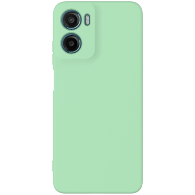 Motorola Moto G06 4G "Shell" твердый (TPU) силиконовый чехол - зелёный | Vacins.lv