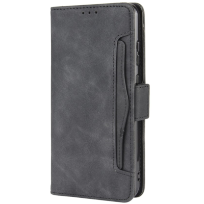 Nokia 5.3 "Card Slot" atvēramais melns maciņš - maks | Vacins.lv