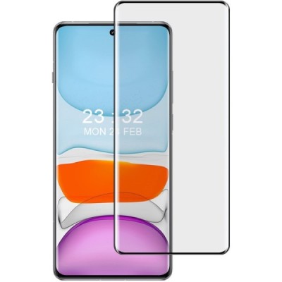 OnePlus 12 "IMAK" Tempered Glass усиленная защита, черное защитное стекло с полным покрытием | Vacins.lv