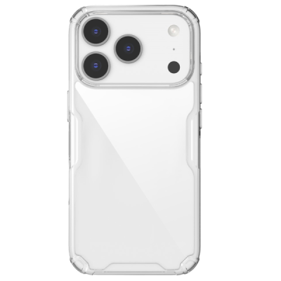 „Nillkin“ Nature TPU Pro Apple iPhone 17 Pro pastiprinātas aizsardzības cieta silikona dzidrs vāciņš | Vacins.lv