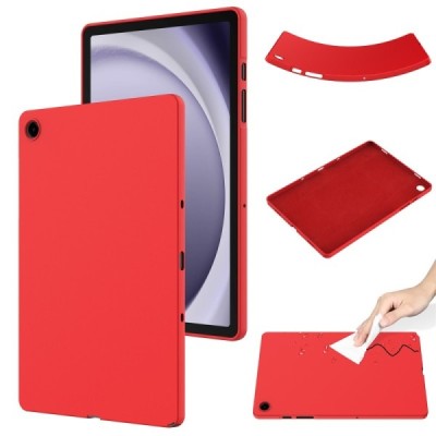 Samsung Galaxy Tab A11 Shell TPU твердый силиконовый чехол - красный | Vacins.lv
