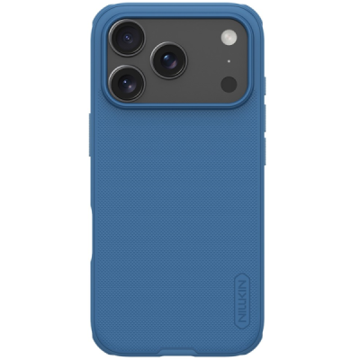 Nillkin Frosted Shield Apple iPhone 17 Pro zils plastmasas apvalks futrālis | Vacins.lv
