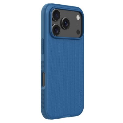 Nillkin Frosted Shield Apple iPhone 17 Pro синий пластиковый чехол | Vacins.lv