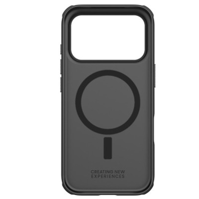 Nillkin Frosted Shield Pro Magnetic Apple iPhone 17 Pro melns plastmasas vāciņš apvalks | Vacins.lv