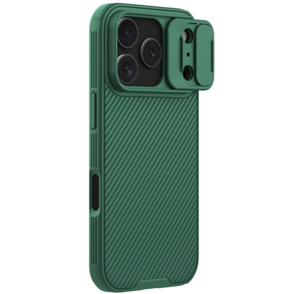 Чехол "Nillkin" CamShield Pro - зелёный (iPhone 17 Pro)