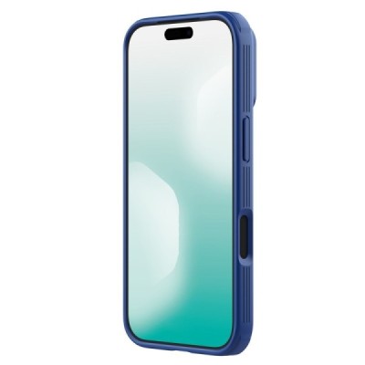 Apple iPhone 17 Pro "Nillkin" CamShield Pro синий чехол с защитной крышкой для камеры | Vacins.lv