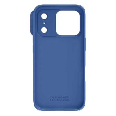 Apple iPhone 17 Pro "Nillkin" CamShield Pro синий чехол с защитной крышкой для камеры | Vacins.lv