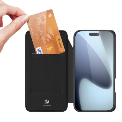 Apple iPhone 17 Pro "Dux Ducis" Skin серии открываемый цвета чехол - книжка | Vacins.lv