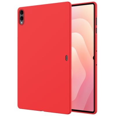 Samsung Galaxy Tab S11 Ultra „Shell“ cieta silikona (TPU) sarkans apvalks | vacins.lv