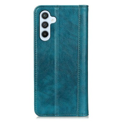 Samsung Galaxy A56 Binfen солидная открываемый зелёный кожаный чехол - книжка | Vacins.lv