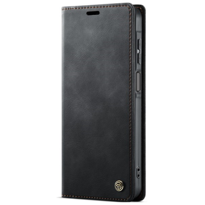 Samsung Galaxy A16 CaseMe Retro Skin открываемый, Чёрного цвета, кожаный чехол – книжка | Vacins.lv