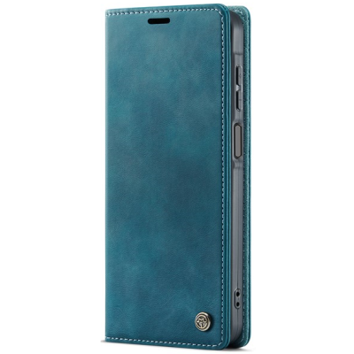 Samsung Galaxy A16 CaseMe Retro Skin открываемый, зелёный цвета, кожаный чехол – книжка | Vacins.lv