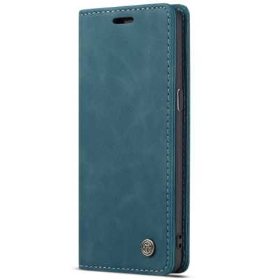 Samsung Galaxy S8 CaseMe Retro открываемый, зелёный, кожаный чехол – книжка | Vacins.lv