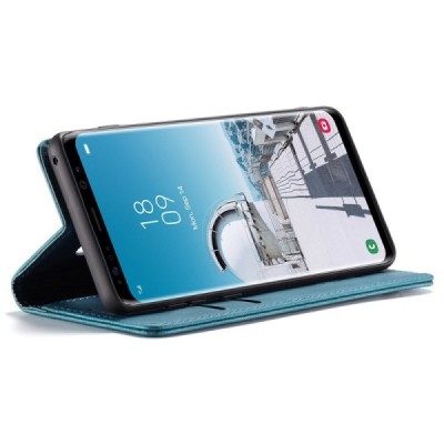 Samsung Galaxy S8 CaseMe Retro открываемый, зелёный, кожаный чехол – книжка | Vacins.lv