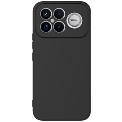 Xiaomi Poco F8 Ultra "Shell" cieta silikona (TPU) apvalks - melns | vacins.lv