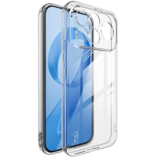 "IMAK" UX-5 cieta silikona (TPU) apvalks - dzidrs (Poco F8 Ultra)