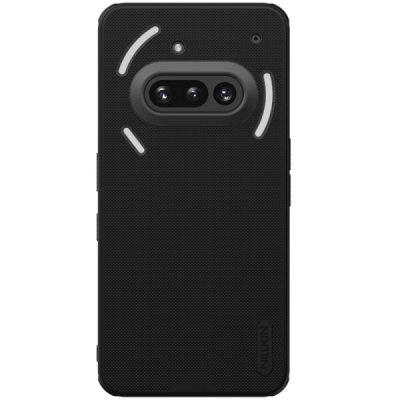 Nillkin Frosted Shield Pro Nothing Phone 3a melns plastmasas apvalks futrālis | Vacins.lv