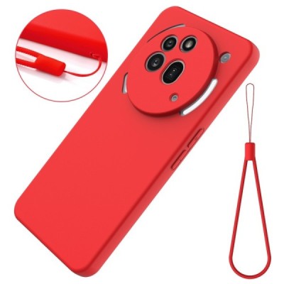 Nothing Phone 3a Pro "Shell" cieta silikona (TPU) apvalks - sarkans | vacins.lv