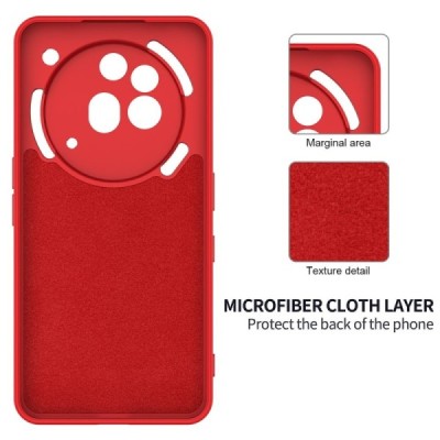 Nothing Phone 3a Pro "Shell" cieta silikona (TPU) apvalks - sarkans | vacins.lv