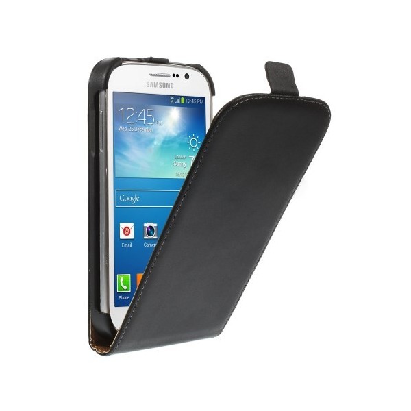 Klasisks atvēramais futrālis - melns (Galaxy Grand / Grand Neo)
