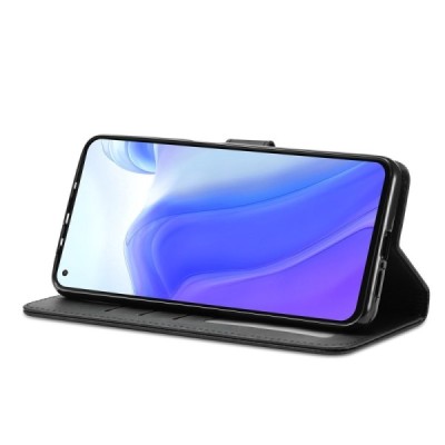 Xiaomi Poco M3 Pro (Redmi Note 10 5G) LC.IMEEKE открываемый черный кожаный чехол - книжка | Vacins.lv