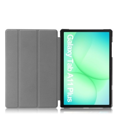 Samsung Galaxy Tab A11+ / A9+ atvēramais zils maciņš | Vacins.lv