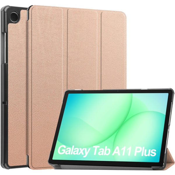 „Saige" Чехол-книжка - золотой (Galaxy Tab A11+ / A9+)