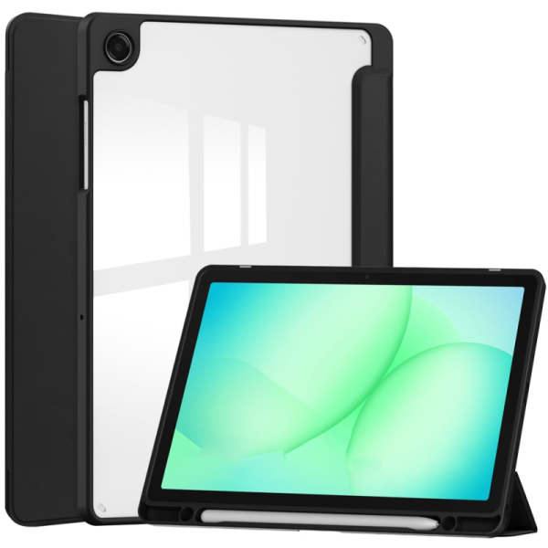 Чехол-книжка "Copernice" Stylus - чёрный (Galaxy Tab A11+ / A9+)