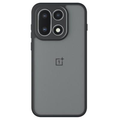 OnePlus 15 Mofan прозрачный твердый силиконовый (ТПУ) чехол - чёрный | Vacins.lv