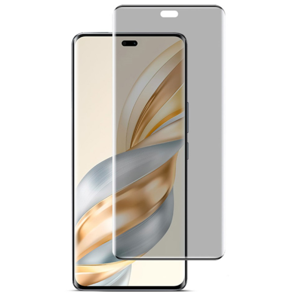 "IMAK" Tempered Glass melns ekrāna aizsargstikls - privāta (Honor Magic7 Lite / X9c / X60 Pro)