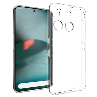 Твердый силиконовый чехол (ТПУ) - прозрачный (Nothing Phone 3)