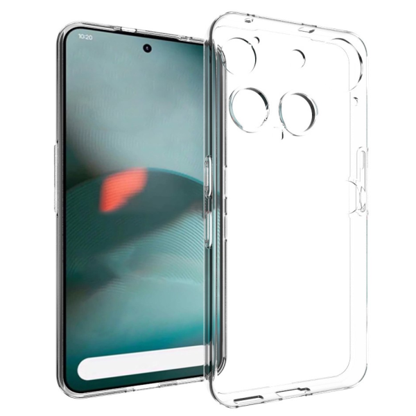 Твердый силиконовый чехол (ТПУ) - прозрачный (Nothing Phone 3)