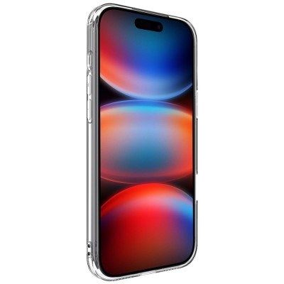 "IMAK" UX-5 твердый силиконовый (TPU) чехол - прозрачный (iPhone 17 Pro)