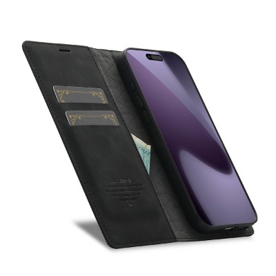 Чехол-книжка "LC.IMEEKE" - чёрный (iPhone 17 Pro)