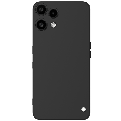 "Shell" твердый силиконовый (TPU) чехол - чёрный (Nothing Phone 3a Lite)