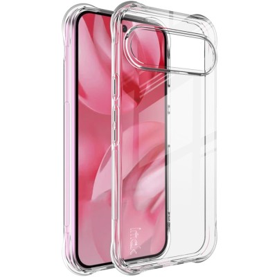 Усиленный твердый силиконовый чехол "Imak" (TPU) airbag - прозрачный (Pixel 10 / 10 Pro)