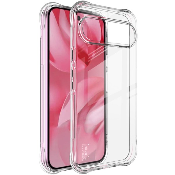 Усиленный твердый силиконовый чехол "Imak" (TPU) airbag - прозрачный (Pixel 10 / 10 Pro)