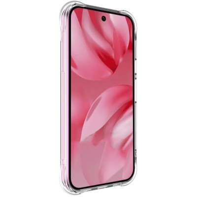 Усиленный твердый силиконовый чехол "Imak" (TPU) airbag - прозрачный (Pixel 10 / 10 Pro)