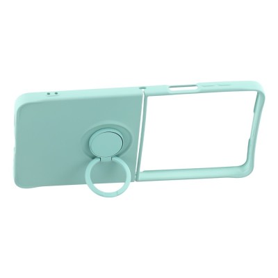 "Dechen" Ring Kickstand твердый силиконовый (TPU) чехол - мятный (Galaxy Flip7)