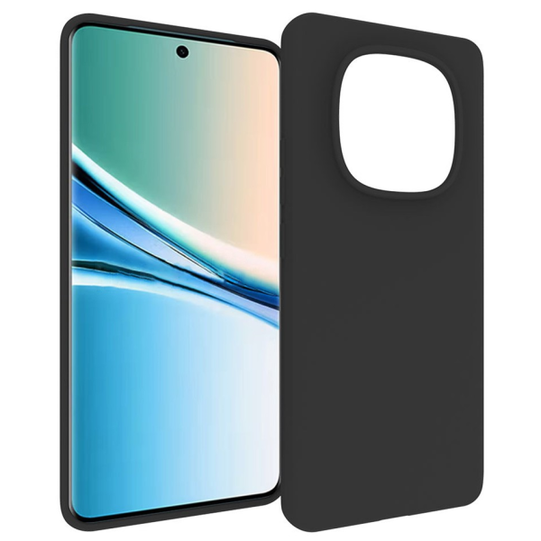 „Xhomet“ Твердый силиконовый чехол (TPU) - чёрный (Poco M8 5G / Redmi Note 15 5G)