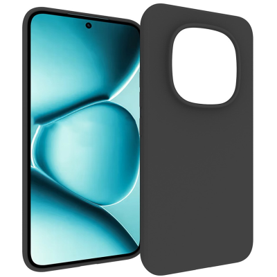 „Xhomet“ Твердый силиконовый чехол (TPU) - чёрный (Poco M8 Pro 5G / Redmi Note 15 Pro+ 5G)
