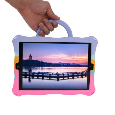 „Popit“ Bubble Kickstand мягкий силиконовый (TPU) чехол - розовый (iPad Air / iPad Air 2 / iPad 9.7" 2017 / iPad 9.7" 2018)