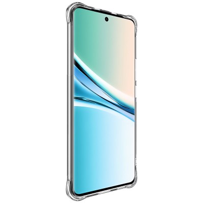 "Imak" pastiprinātas aizsardzības cieta silikona (TPU) airbag apvalks - dzidrs (Poco M8 / Redmi Note 15 5G)
