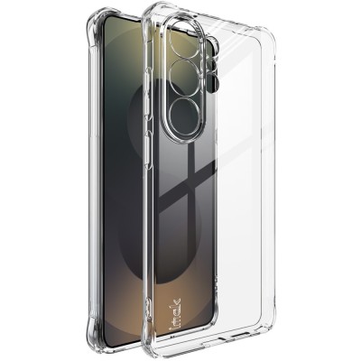 Усиленный твердый силиконовый чехол "Imak" (TPU) airbag - прозрачный (Galaxy S26 Ultra)