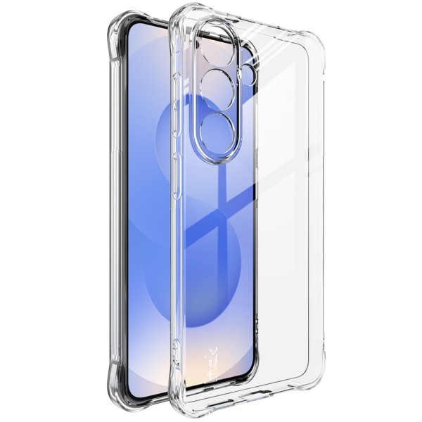 Усиленный твердый силиконовый чехол "Imak" (TPU) airbag - прозрачный (Galaxy S26)