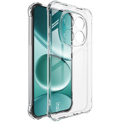 Усиленный твердый силиконовый чехол "Imak" (TPU) airbag - прозрачный (Redmi Note 15 Pro 5G)