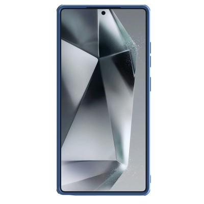 "Nillkin" CamShield Pro apvalks - zils (Galaxy S25 Ultra)