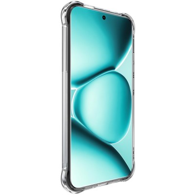 Усиленный твердый силиконовый чехол "Imak" (TPU) airbag - прозрачный (Poco M8 Pro / Redmi Note 15 Pro+)