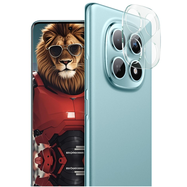 "IMAK" защитное стекло задней камеры 0.3 мм - чёрный (Poco M8 / Redmi Note 15 5G)